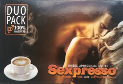 Фото Для внутреннего применения Кофе для возбуждения Sexpresso