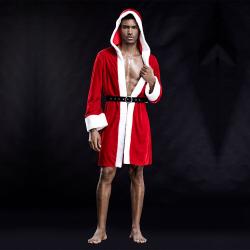 Фото Мужское Бельё Мужской эротический костюм “Обольстительный Санта” S/M